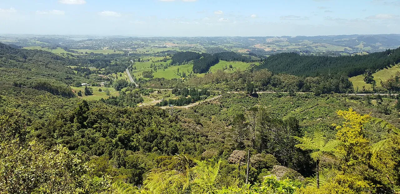 Dome Valley panoramic forest views, supporting eco-tourism and conservation-related businesses.