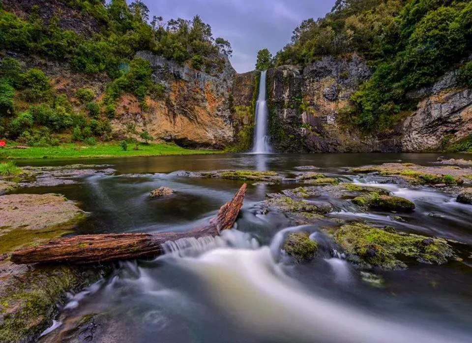 Hunua Falls - iconic spot for eco-tourism businesses in Auckland's countryside.